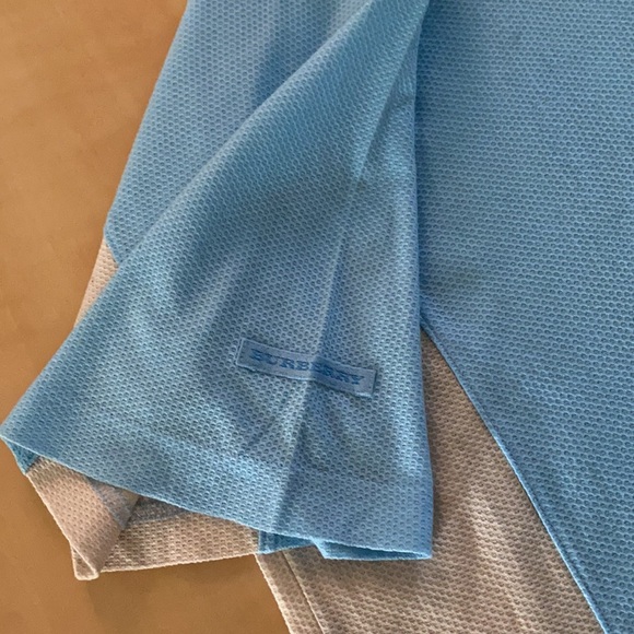 Burberry Men’s Golf Shirt Sz L - Picture 4 of 8